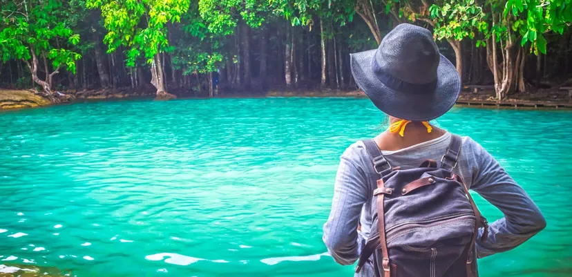Emerald caves, Koh Lanta Honeymoon Trip