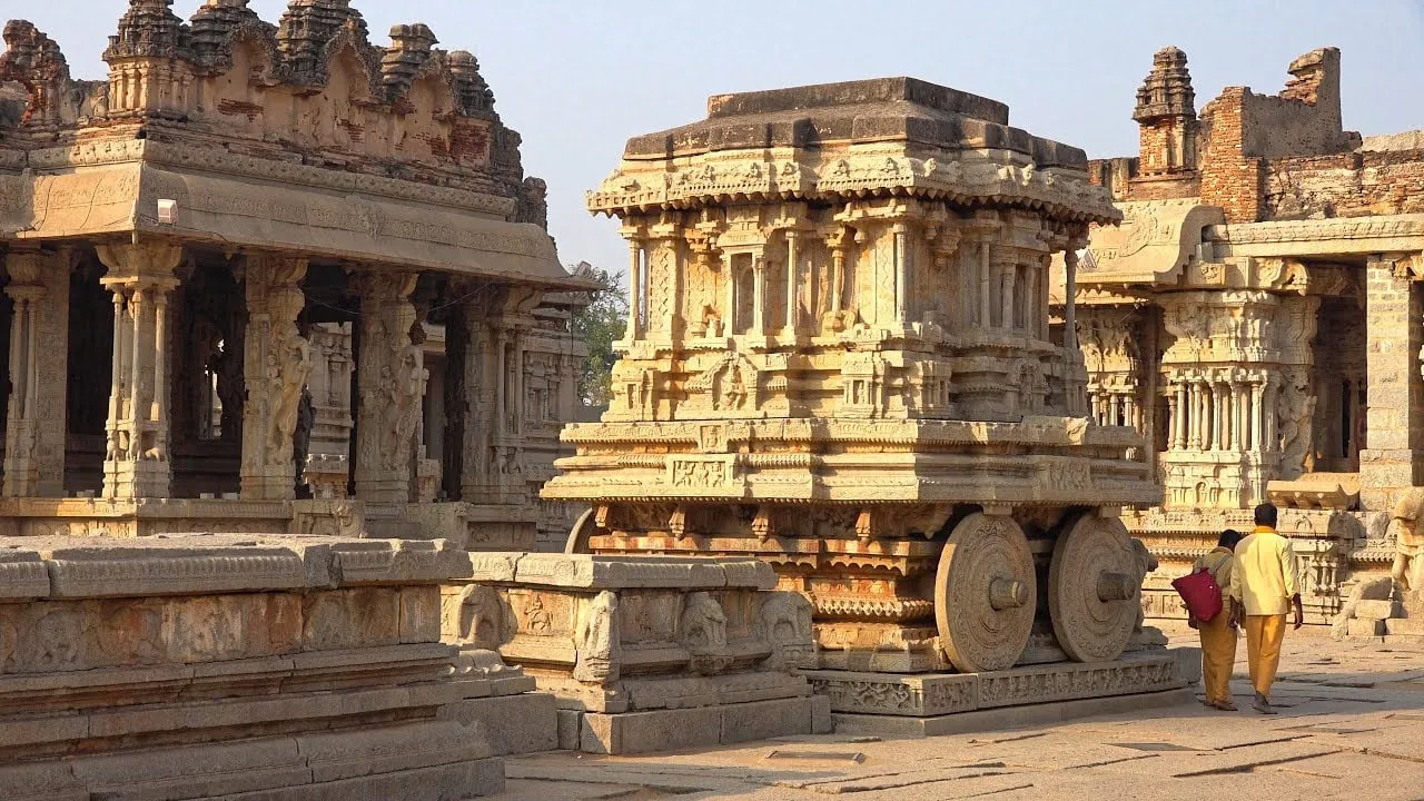 Features ruins of hampi
