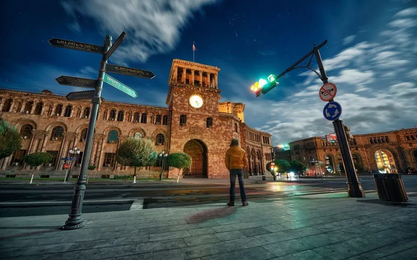 Historic streets of Armenia