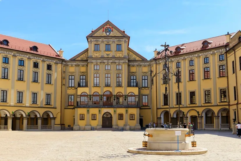 Inside View of Cultural Complex of the Radziwill Family