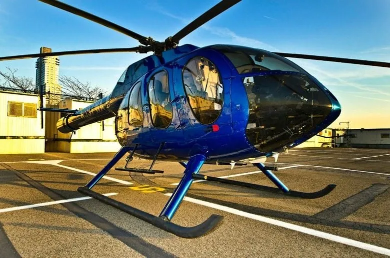 Helicopter ride Andaman