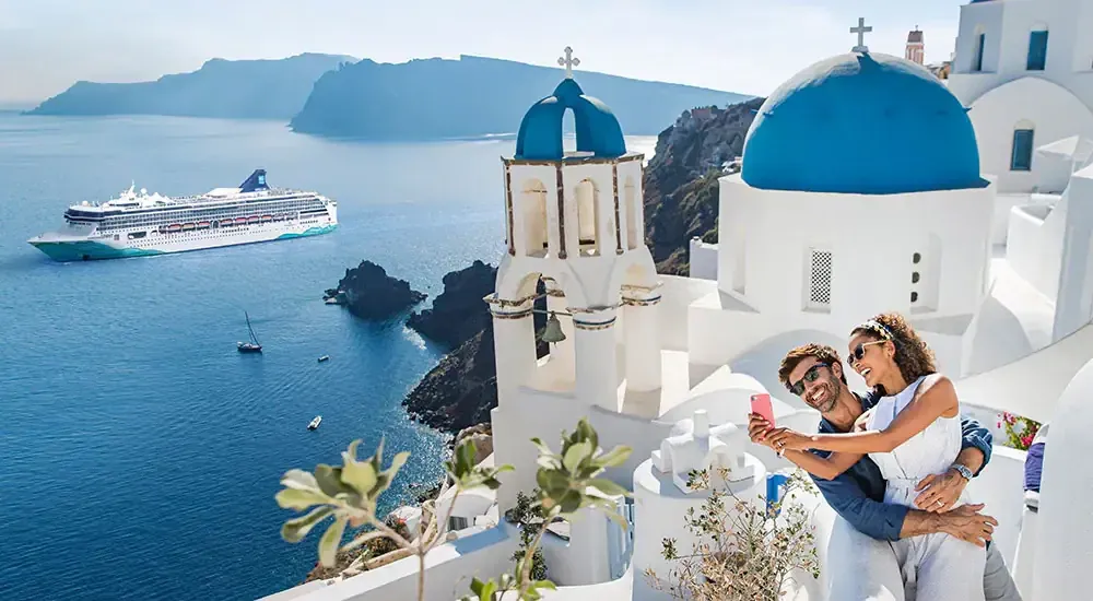 Santorini Greece Mediterranean 1
