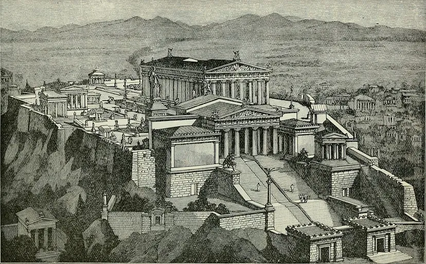 ,Acropolis & Parthenon of Athens