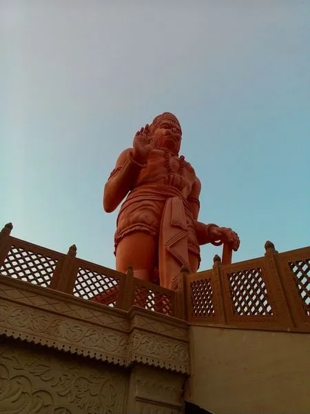 Lord Hanuman at Simariya village