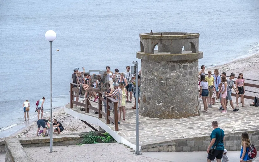 Tourist at Nessebar
