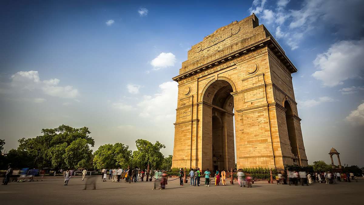 The Iconic India Gate - Tourist Places in India