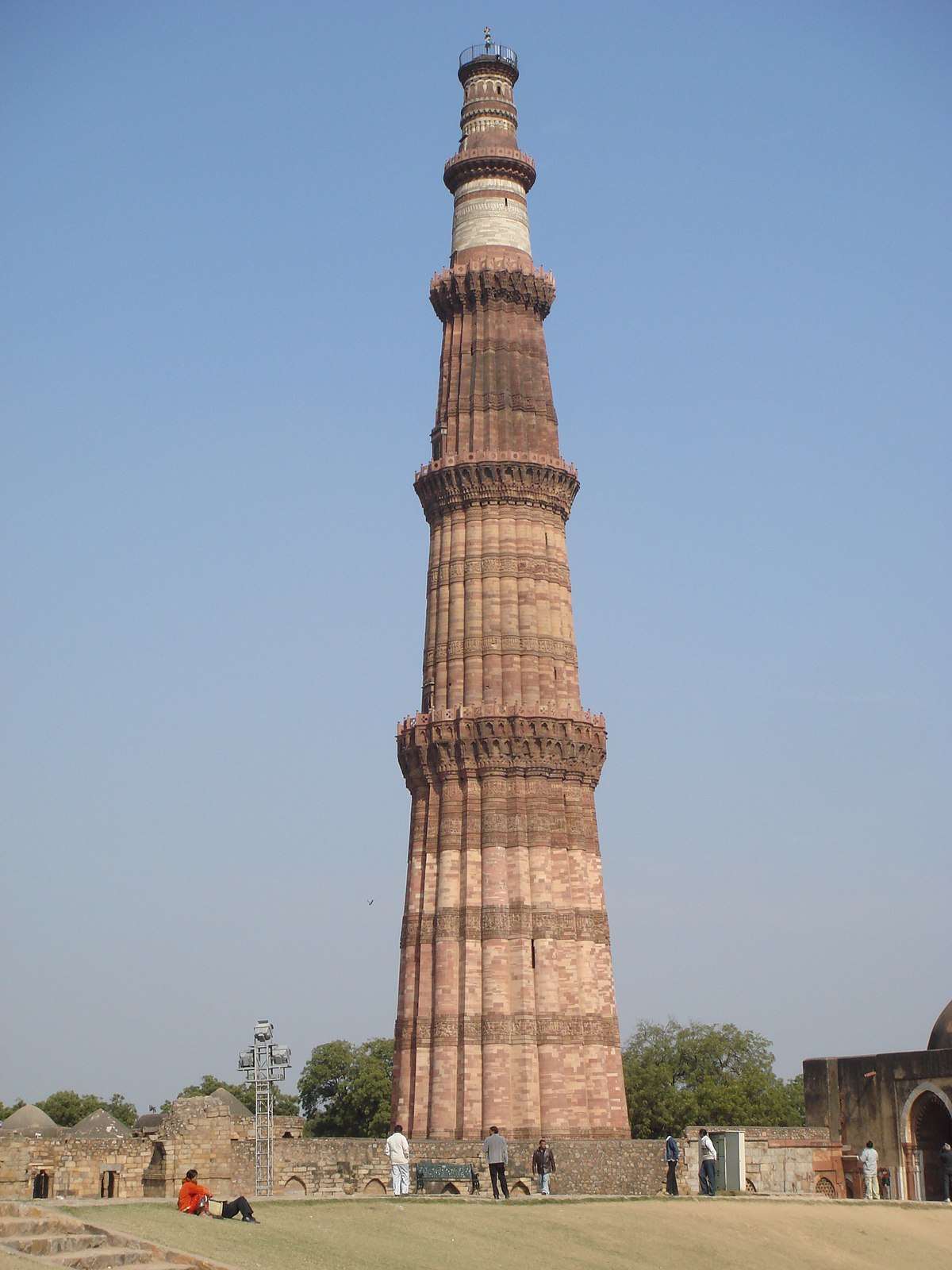 The Redstone Qutub Minar - Tourist Places In India