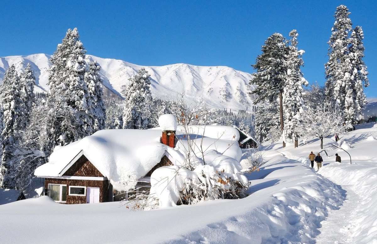 Snow Covered Gulmarg - Tourist Places In India