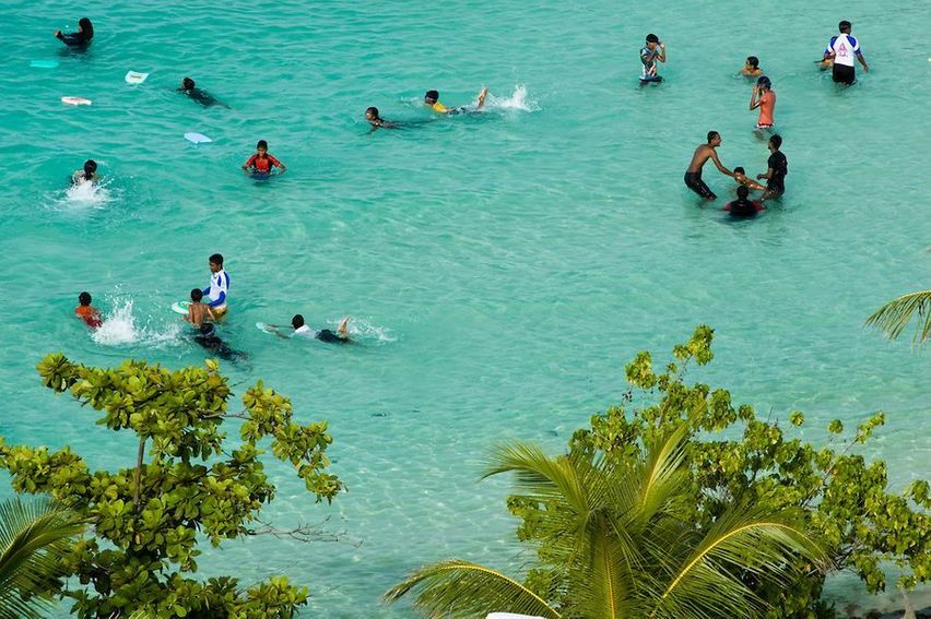 . Artificial Beach - Honeymoon Destinations in The Maldives