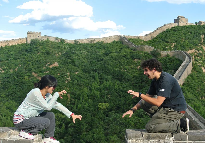 Wonder Visit, Great Wall of China, honeymoon in China