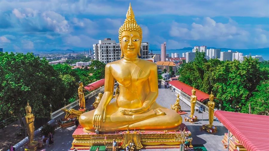 Big Buddha Temple, Vacations at Pattaya