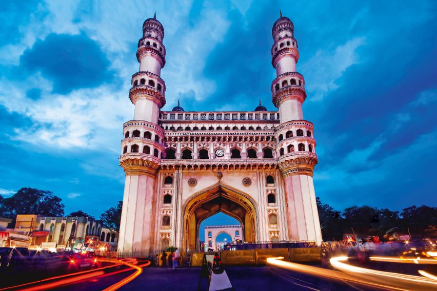 Structure of Charminar