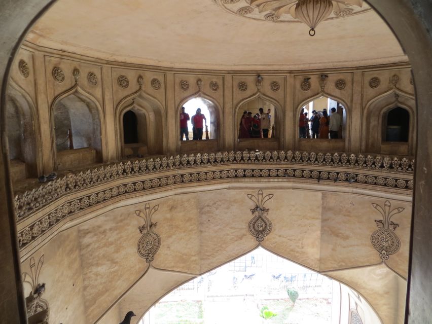 Mosque Resides On The Top Floor- Charminar