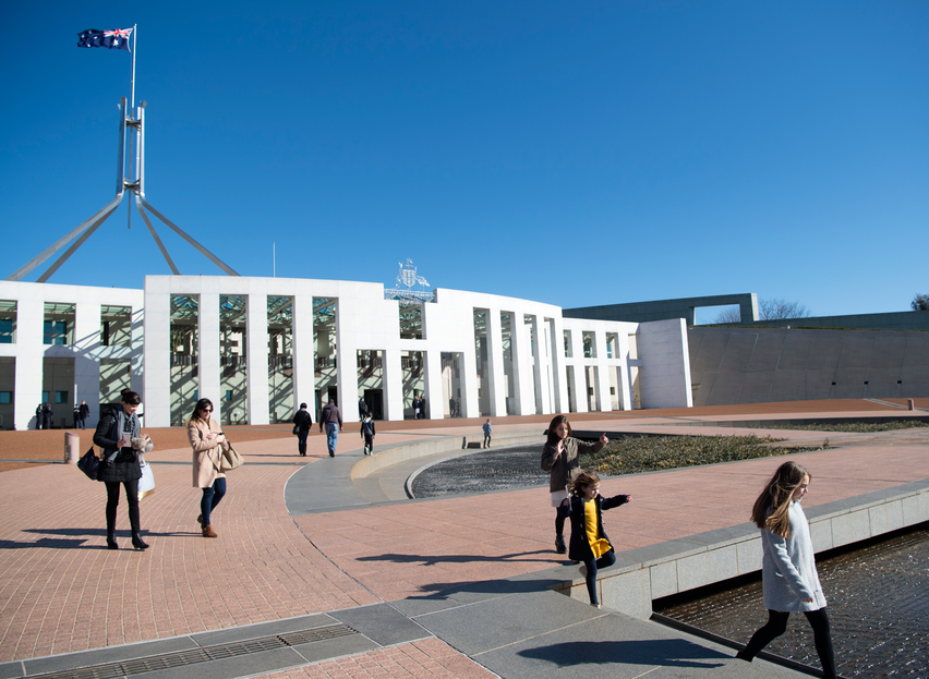 New Parliament House In Canberra