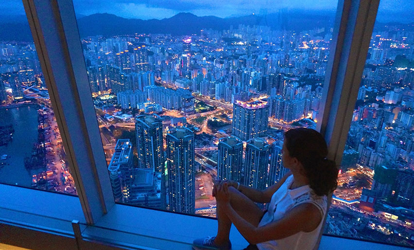 Adore Hong Kong Skyline