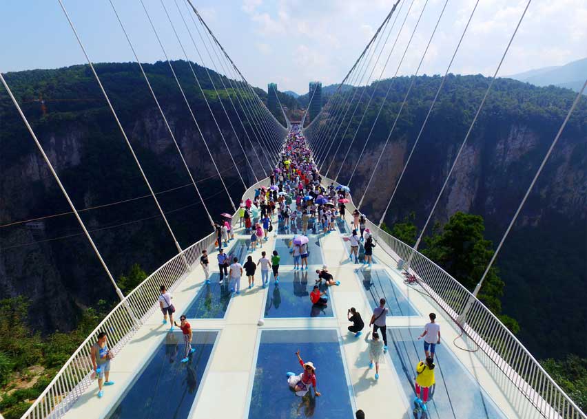 Zhangjiajie Glass Bridge, China