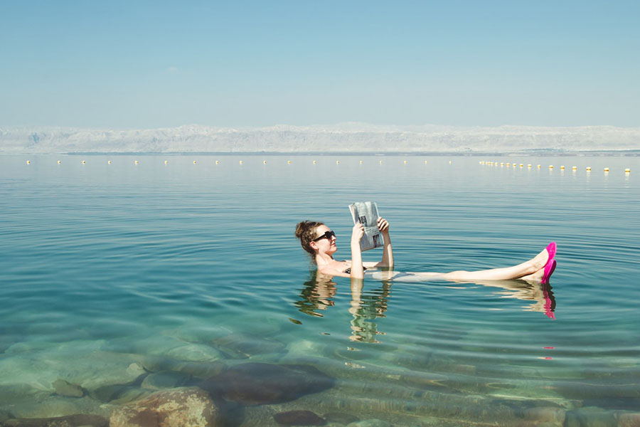 Dead Sea, Trip to Jordan