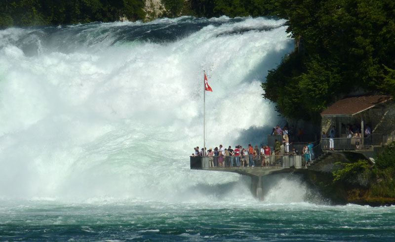 The Rhine Falls, Switzerland
