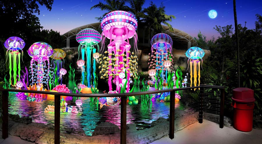 Festival of Lights at Jungle Island