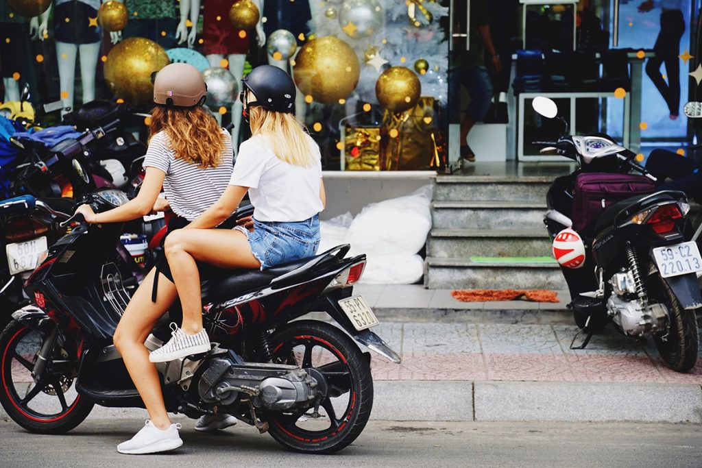 Rent a scooter during Koh Lanta Honeymoon Trip