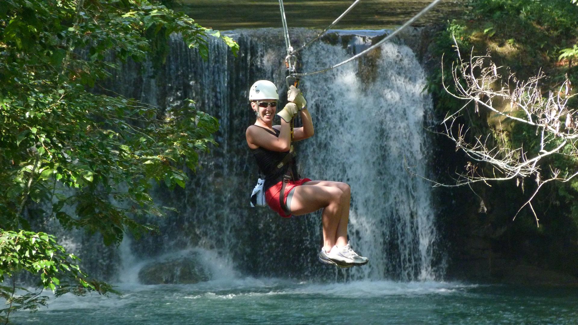 Enjoy Zipline Adventure at YS Waterfalls