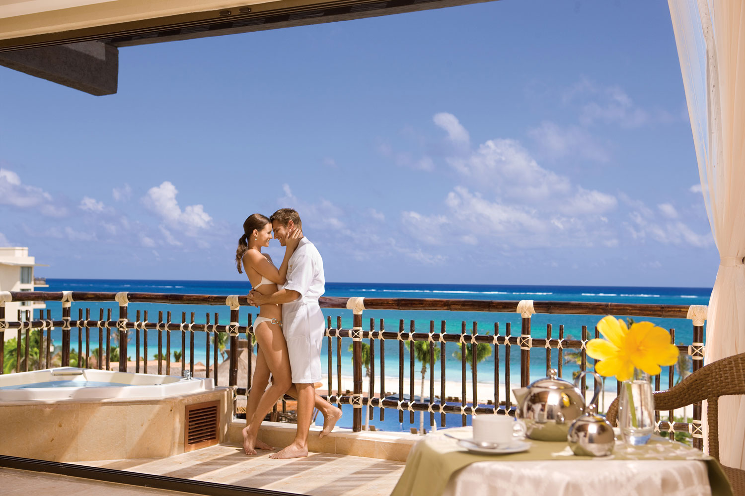 Couple at Cancun Resort
