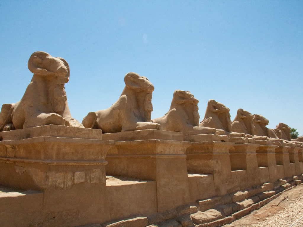 The Avenue of Sphinxes, Luxor