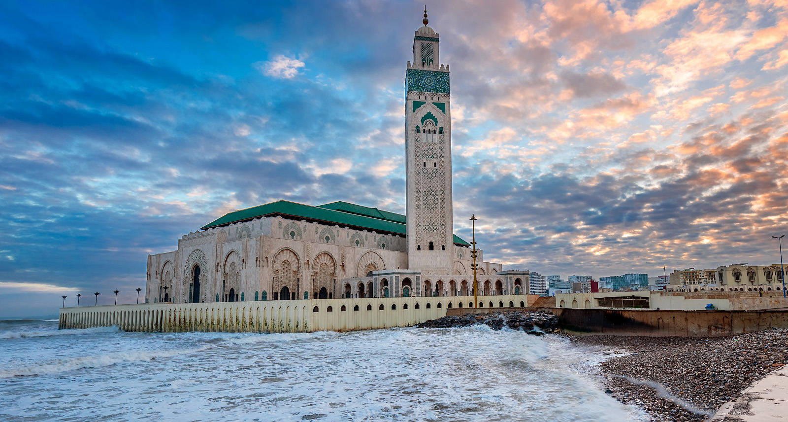 Hassan II Mosque of Morocco - A Royal Monument Built on Atlantic Ocean