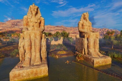 Featured- Singing Colossi of Memnon, Egypt