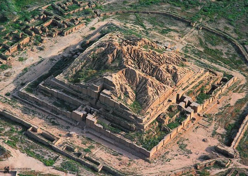 Unfinished structure of Chogha Zanbil