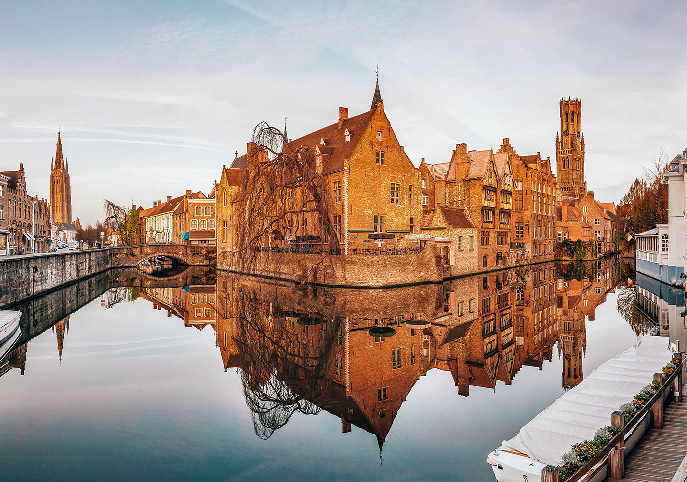 Bruges - Belgium, Canal Cities