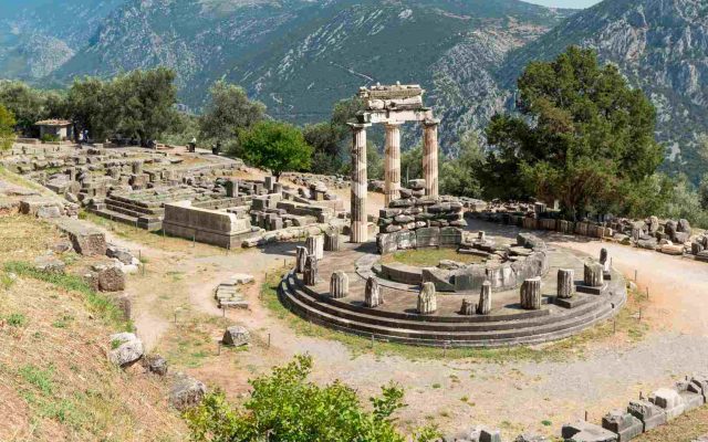 Featured- Temple of Apollo, Delphi, Greece