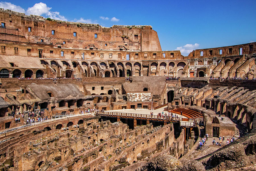 Interior View of Roman Colosseum