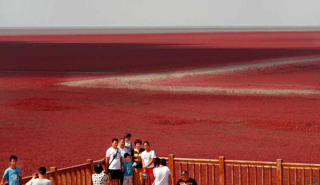 Red Beach, China