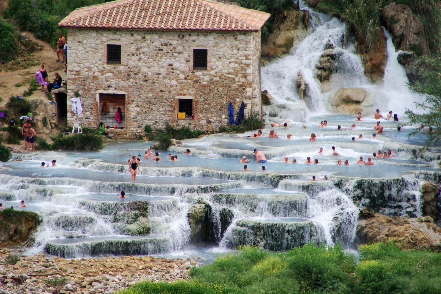 Terme di Saturnia, Natural Hot Springs