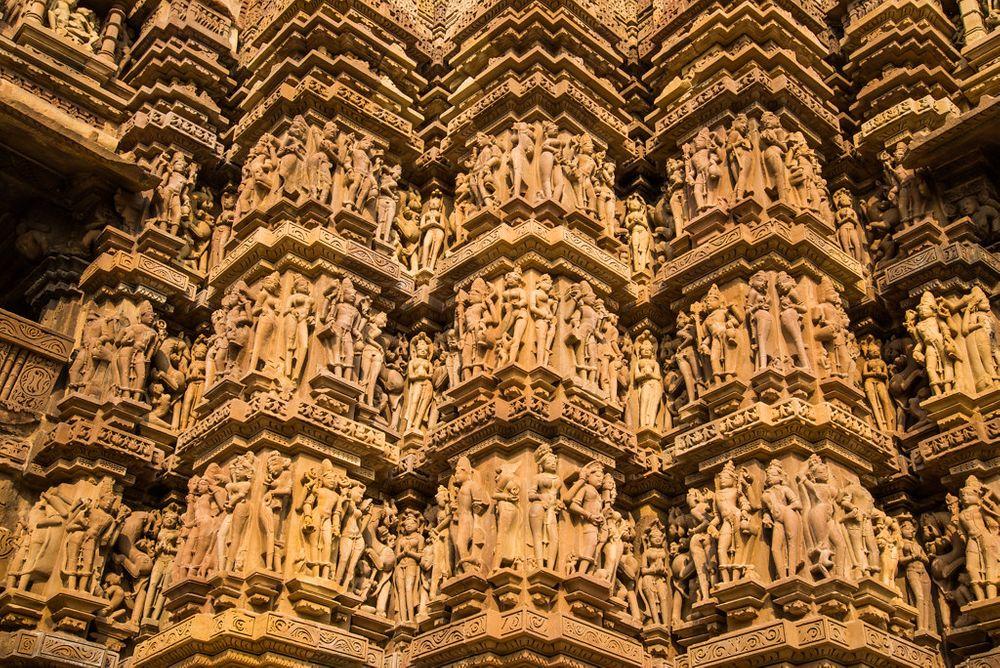 The architecture of Khajuraho Temples