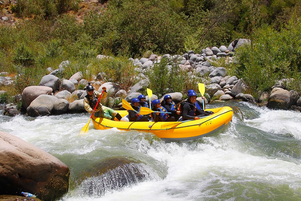 Water rafting, Mendoza
