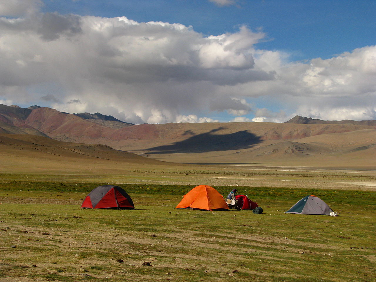 Ladakh Trekking near Tso Kar Lake