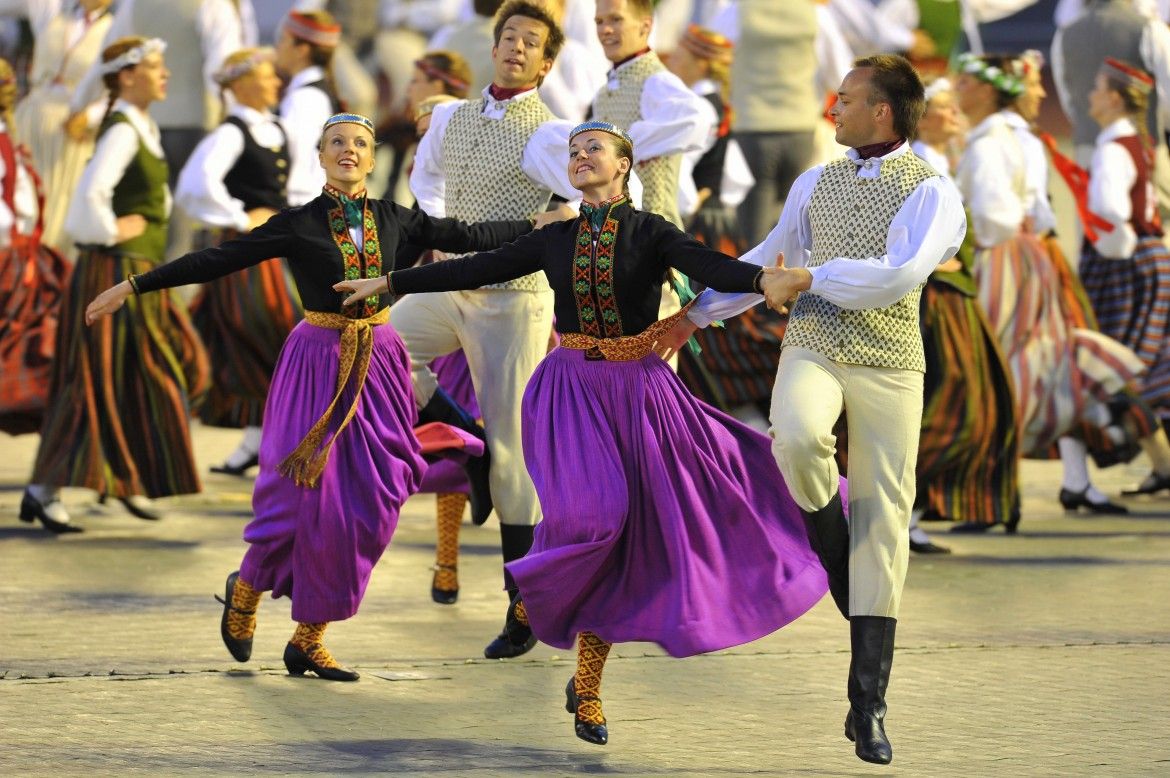 Latvian Nationwide Song and Dance Celebration in Latvia