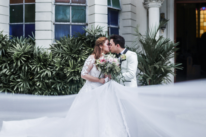 Wedding Ceremony at Immaculate Conception Cathedral, Quezon City