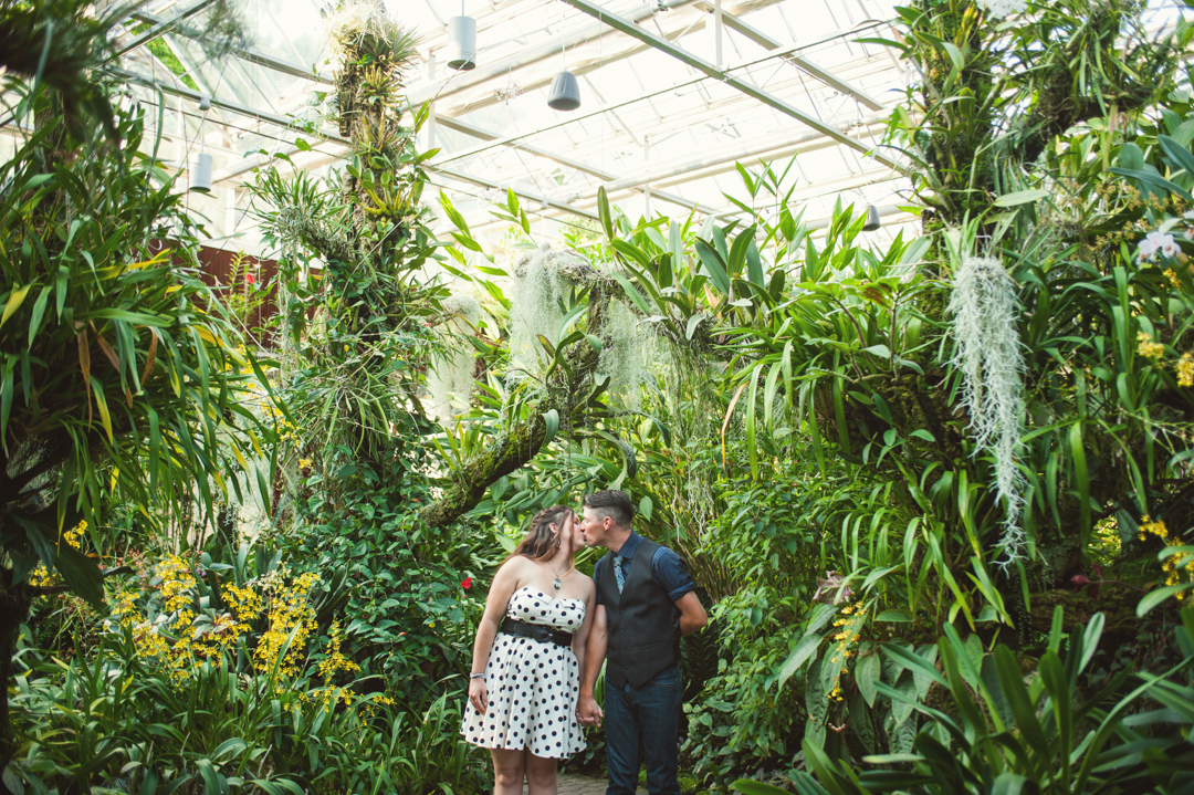 Atlanta Botanical Gardens Engagement Session