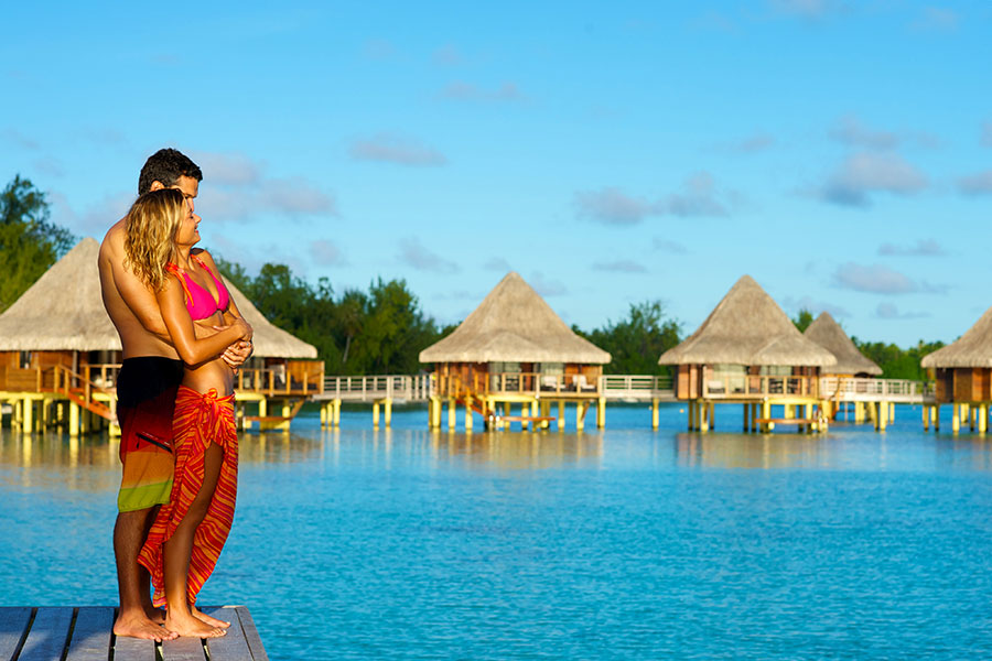 Experience romance trip in Overwater bungalows, Tahiti