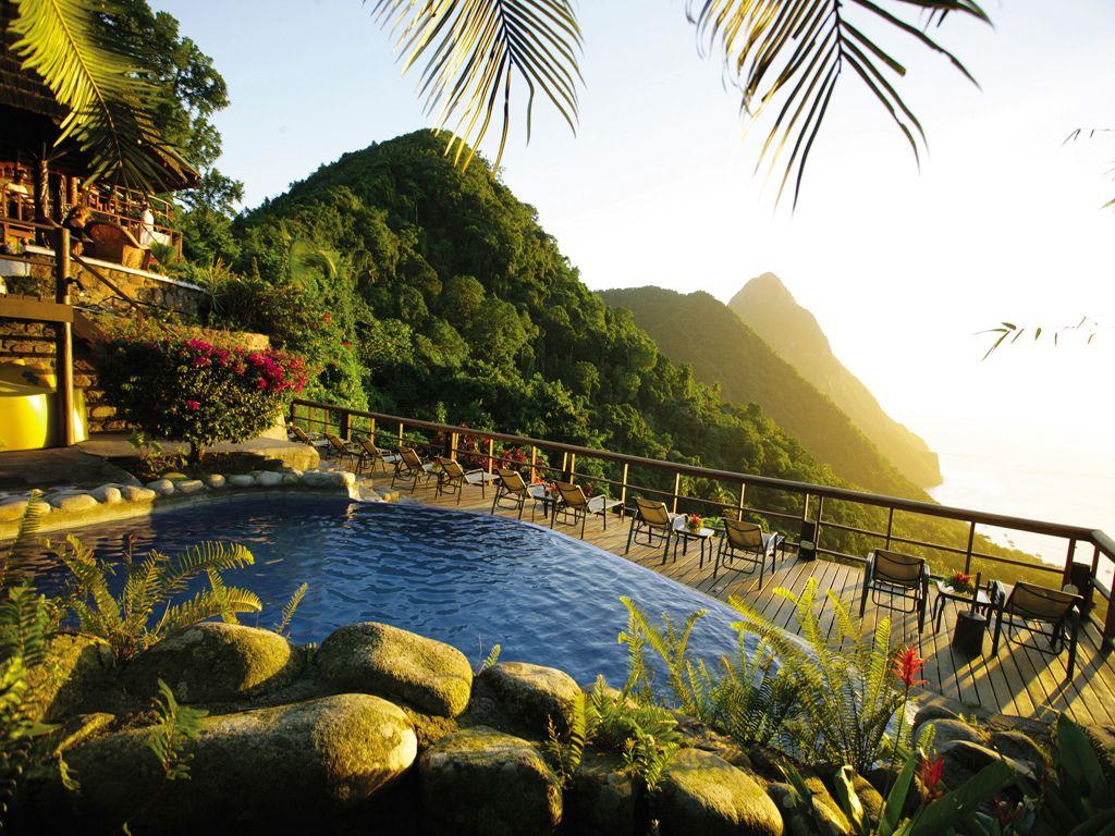 Full View of Saint Lucia