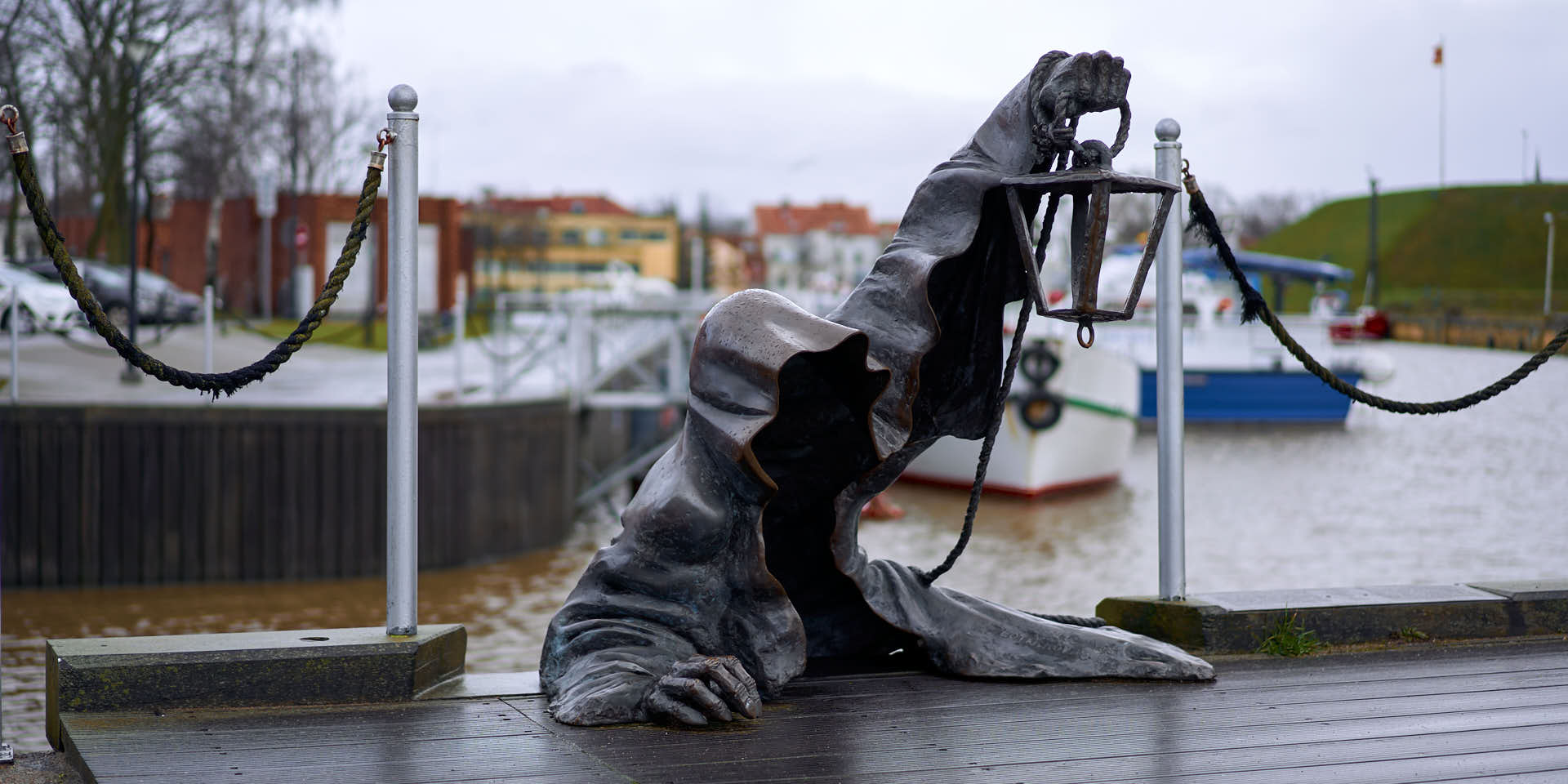 Klaipeda Black Ghost Statue