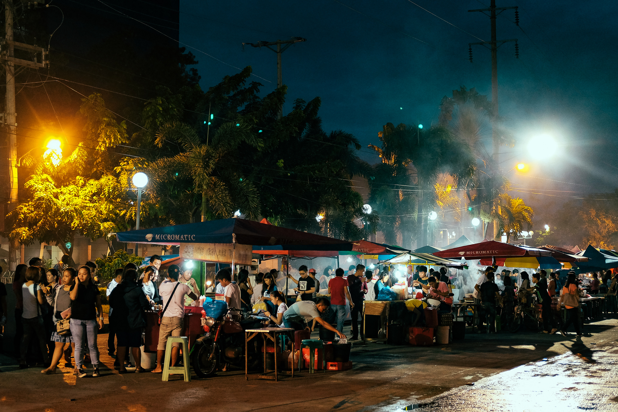 Roxas Night Market Vendors, Davao City, Philippines