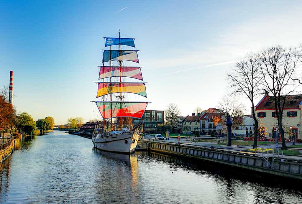 Klaipeda Port view