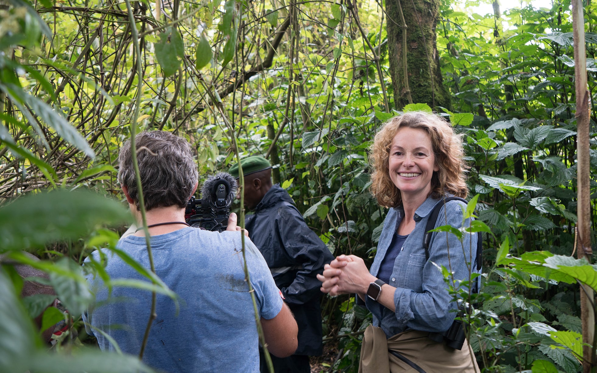 Kate Humble in the Congo
