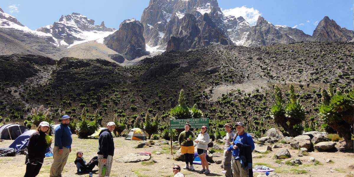 Mount Kenya Climbing Trekking Hiking