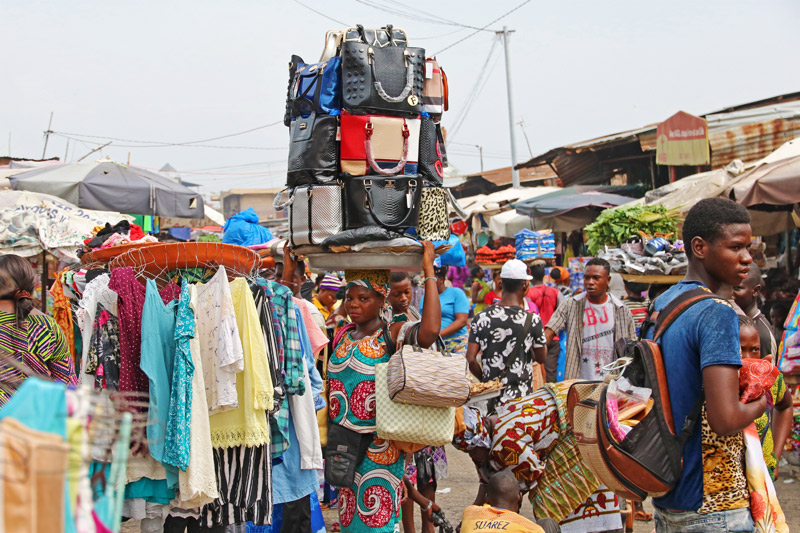 Street market-Benin