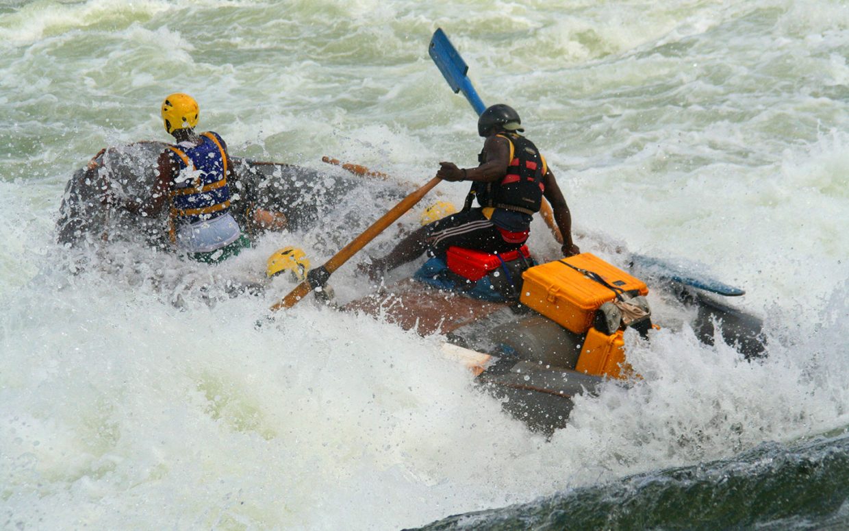 Enjoy River Rafting at Jinja, Uganda
